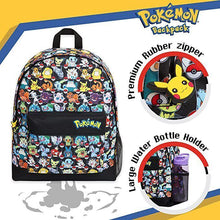 Cargar imagen en el visor de la galería, Pokemon Mochilas Escolares Mochila Niño Pikachu Pokeball infantil cole
