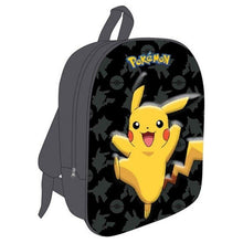 Cargar imagen en el visor de la galería, Mochila Pokemon 3d infantil niños escuela cole guardar libros escolar
