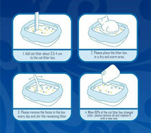 Cargar imagen en el visor de la galería, 3.8L Arena de Sílice para Gatos Arena Blanco Fresco Mascotas Cat Litter 1.5 kg
