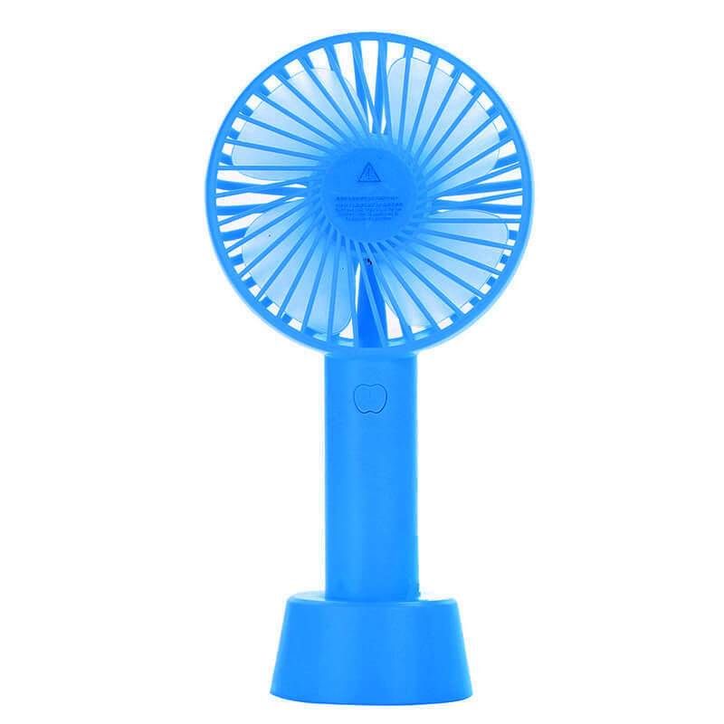 Mini Ventiladores de Mano Ventilador Portátil USB Batería Recargable 3 velocidad