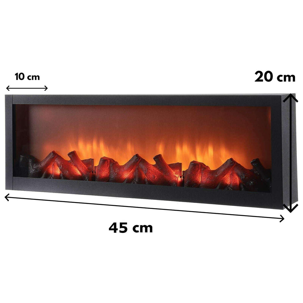 Lámpara Chimenea artificial con luz led para decoración hogar casa interior navidad