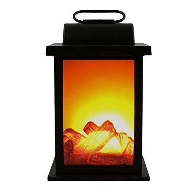 Farol Chimenea Decorativa Led Efecto De Simulación Llama De Fuego De Brasas