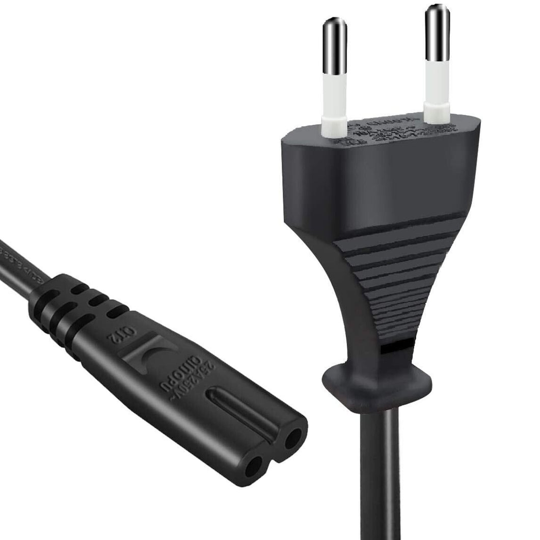 Cable de Alimentacion,1.5M ES Schuko Cable de alimentación para PC Monitor Tele