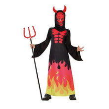 Cargar imagen en el visor de la galería, Disfraz Diablo Demonio Niño Infantil Para Halloween Carnaval Teatro
