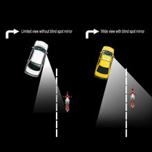 Cargar imagen en el visor de la galería, 2 Pcs Espejo Retrovisor Auxiliar Angulo Muerto Visión Trasera Para Coche Camión
