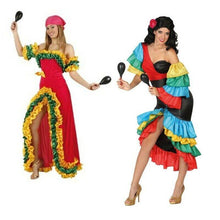 Cargar imagen en el visor de la galería, Disfraz Rumbera Bailarín Mujer Adulto para Carnaval Fiesta Teatro
