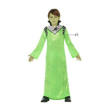 Cargar imagen en el visor de la galería, Disfraz Alien Verde Niño Infantil para Carnaval Fiesta Teatro
