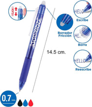 Cargar imagen en el visor de la galería, Bolígrafos Borrables y Recargables con Punta de Gel punta 0.7mm escuela oficina
