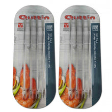 Cargar imagen en el visor de la galería, Set 8 unidades Palillos Para Mariscos Acero Inoxidable 17.5cms Quttin
