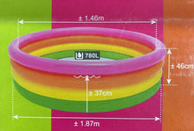 Cargar imagen en el visor de la galería, PISCINA HINCHABLE 4 AROS SUNSET 1.68 X 46 CM
