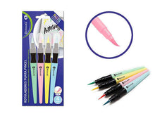 Cargar imagen en el visor de la galería, Rotuladores Básicos Lettering punta pincel color pastel y fluorescente punta 4mm
