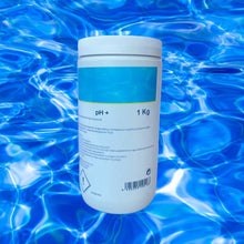 Cargar imagen en el visor de la galería, Elevador/Incrementador/Aumentador de PH + granulado 1kg Especial para Piscina
