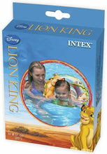 Cargar imagen en el visor de la galería, Flotador hinchable para playa o piscina 51 cm, diseño el rey león para 3-6 años
