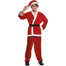 Cargar imagen en el visor de la galería, Disfraz Papá Noel niño Infantil para Navidad
