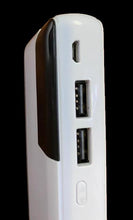 Cargar imagen en el visor de la galería, Power Bank 10000mAh, Cargador portátil batería Externa móvil 2 Salidas 5V  2,1 A
