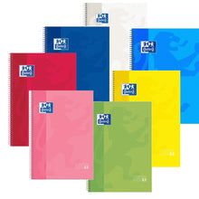 Cargar imagen en el visor de la galería, Cuaderno A4+ Cuadrícula 5x5, Tapa Extradura, 80 Hojas tapa dura libreta espiral
