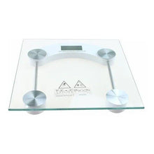 Cargar imagen en el visor de la galería, BASCULA PESO DE BAÑO DIGITAL 180 KG PRECISIÓN CRISTAL VIDRIO TEMPLADO
