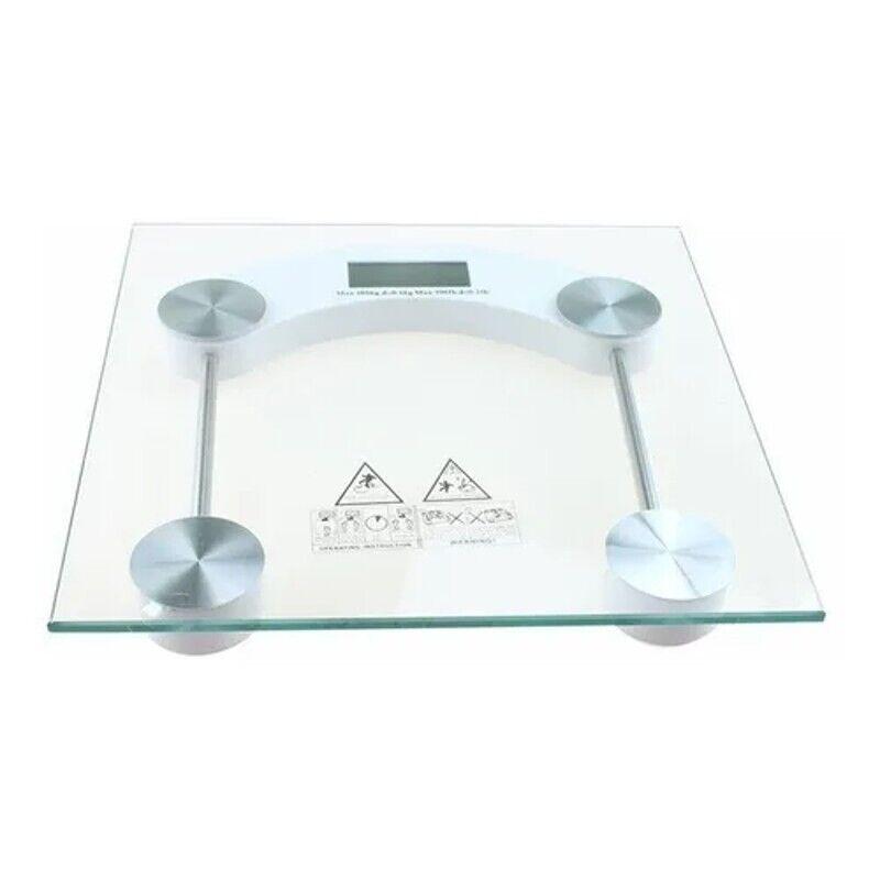BASCULA PESO DE BAÑO DIGITAL 180 KG PRECISIÓN CRISTAL VIDRIO TEMPLADO