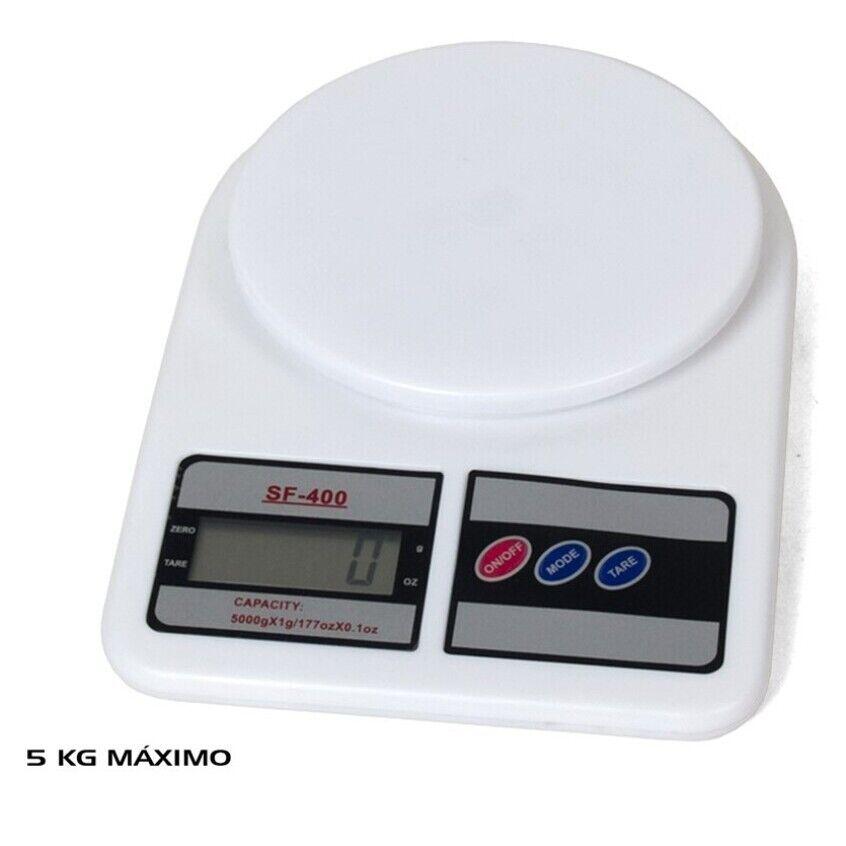 Balanza Bascula Cocina Digital, 5 kg / 1 g Clase de eficiencia energ
