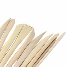 Cargar imagen en el visor de la galería, Herramientas modelar arcilla escultura y modelado 10 palillos dobles
