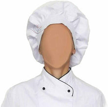 Cargar imagen en el visor de la galería, Gorro cocinero che unisex, talla única, ajustable con velcro, gorro francés
