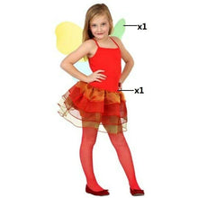 Cargar imagen en el visor de la galería, Disfraz Hada Rojo/Amarillo Niña Infantil para Carnaval Fiesta Teatro Cumpleaños
