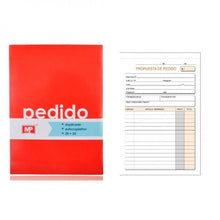 Cargar imagen en el visor de la galería, Talonario de ALBARAN Y PEDIDO numerado copias papeleria oficina MP pack 5 unds
