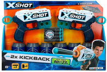 Cargar imagen en el visor de la galería, X-Shot - Pack 2 pistolas Recoil X-Shot Excel + 6 botes
