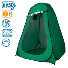 Cargar imagen en el visor de la galería, TIENDA CAMPAÑA CAMBIADOR 150X150X190 CON SUELO-VERDE
