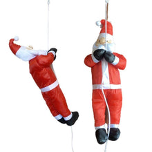 Cargar imagen en el visor de la galería, Santa Claus Papa Noel 62 cm Con Cuerda Para Exterior Balcon Decoracion Navidad
