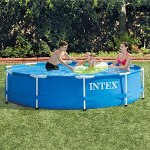 Cargar imagen en el visor de la galería, Piscina Intex 28202UK de 3 m x 76 cm con estructura metálica y Depuradora, 4485 litros, color azul, 305 x 76 cm

