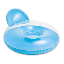 Cargar imagen en el visor de la galería, Sillón con Respaldo Hinchable 110 x 103 x 61 cm, Flotador, Colchón Inflable
