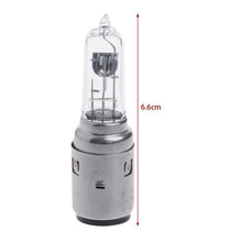 Cargar imagen en el visor de la galería, 2 x Bombillas Moto Halógeno BA20D Para Motocicleta Luz Blanca, 12V, 35/35W, Faro
