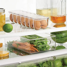 Cargar imagen en el visor de la galería, Huevera frigorifico nevera plastico organizador despensa 14 huevos 37x11x7,5 cm
