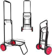 Cargar imagen en el visor de la galería, Carro multiusos portamaletas de viaje para playa plegable, 87x30x34 cm, para transportar
