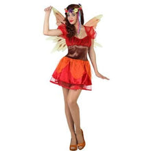 Cargar imagen en el visor de la galería, Disfraz Hada Rojo Rosa Azul Amarillo Mujer Adulto para Carnaval Fiesta Teatro
