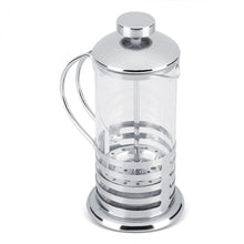Cargar imagen en el visor de la galería, Tetera vidrio Inoxidable café y té filtro francés 600 y 900 ml acero inox

