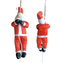 Cargar imagen en el visor de la galería, Santa Claus Papa Noel 62 cm Con Cuerda Para Exterior Balcon Decoracion Navidad
