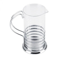 Cargar imagen en el visor de la galería, Tetera vidrio Inoxidable café y té filtro francés 600 y 900 ml acero inox
