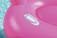 Cargar imagen en el visor de la galería, Isla Flotante Flamingo de Baño Nadar Cubierta Soporte Colchoneta Piscina
