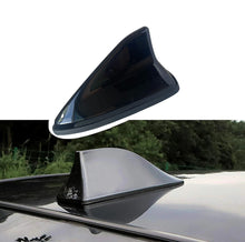 Cargar imagen en el visor de la galería, Antena de coche forma de aleta tiburón negro para techo supeior coche auto universal señal
