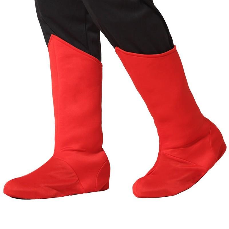 Maxia Fiesta - Cubrebotas de Superheroe Unisex Adulto Talla Unica Accesorios de Disfraz de Carnaval