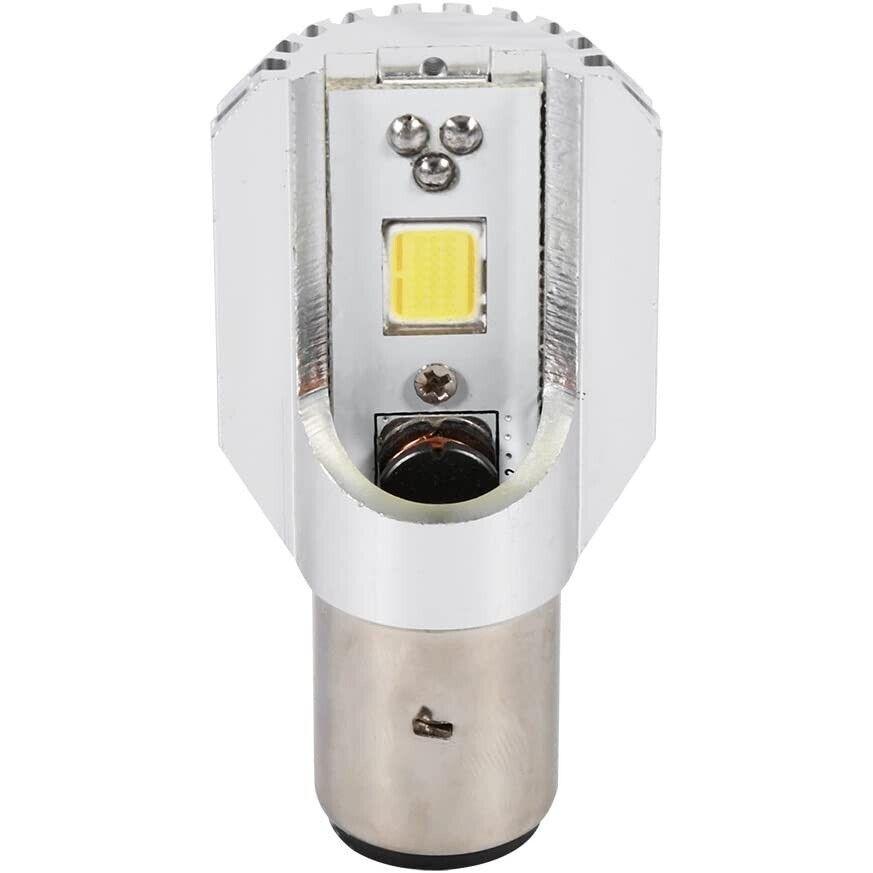 BA20D Bombilla LED Para Motocicleta Universal, Moto, Vespa, barco, RV, automóvil