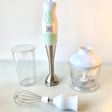 Cargar imagen en el visor de la galería, Emma Set de Batidora 250 W Acero Inoxidable y picadora mango con Vaso trituradir y varillas, trituradora, Licuadora, Vaso de precipitad
