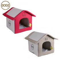 Cargar imagen en el visor de la galería, Casa para Perro Gato Mascota con Cojin, y Cremallera Desmodable 54x50x46 cm
