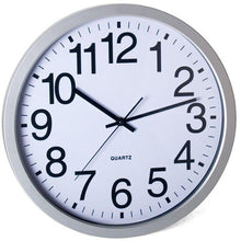 Cargar imagen en el visor de la galería, Reloj de Pared ALEXIS 35 cm Color Blanco, Plata, Negro 35 cm
