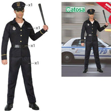 Cargar imagen en el visor de la galería, Disfraz Oficial Policia Hombre Adulto para Carnaval Fiesta Teatro
