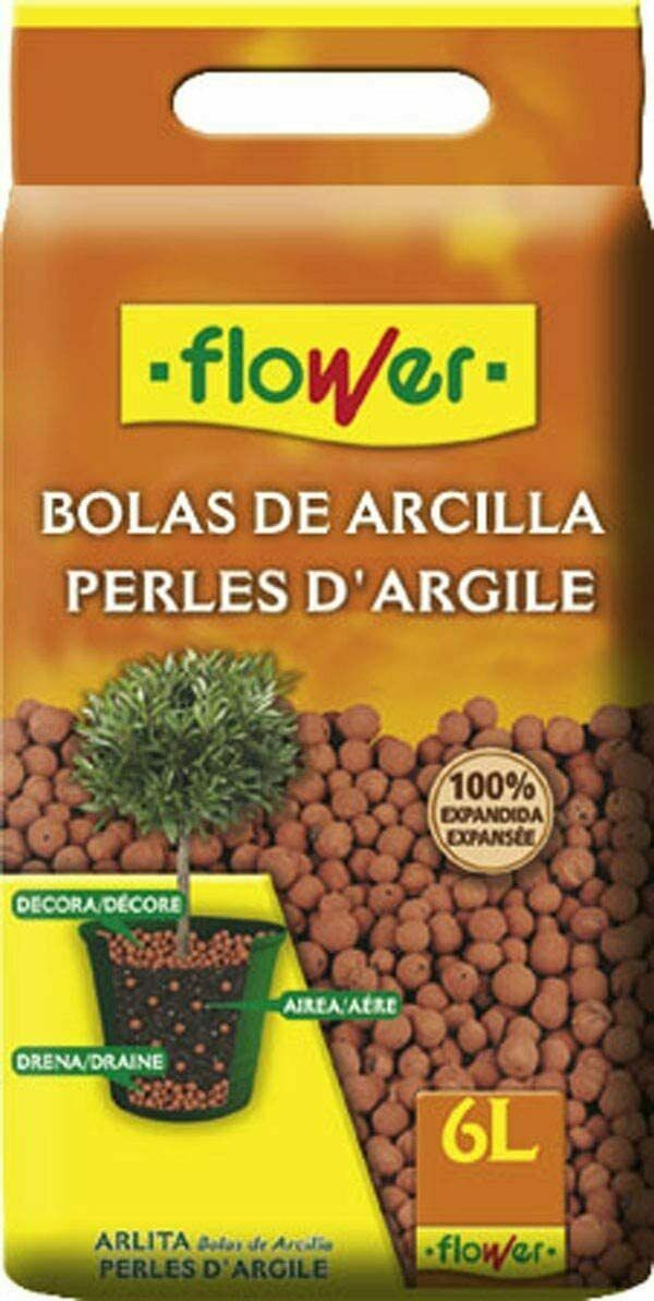 Flower Arlita, Bolas de Arcilla, 6 l…