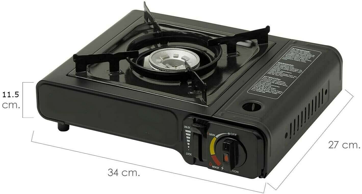 Cocina Gas Butano Camping Intec Hornillo De Gas Portu00e1til De