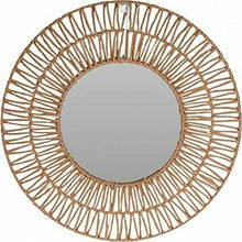 Cargar imagen en el visor de la galería, Esoejo Redondo Caren Rafia Natural 50CM Decoracion Para Entrada Casa Dormitorio
